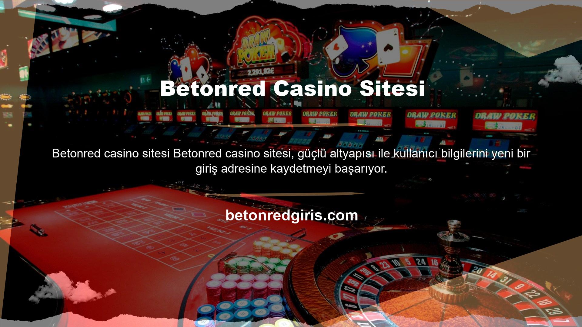 Betonred Casino Sitesi