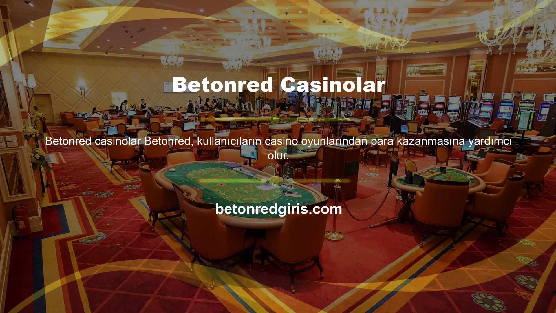 Betonred casinolar