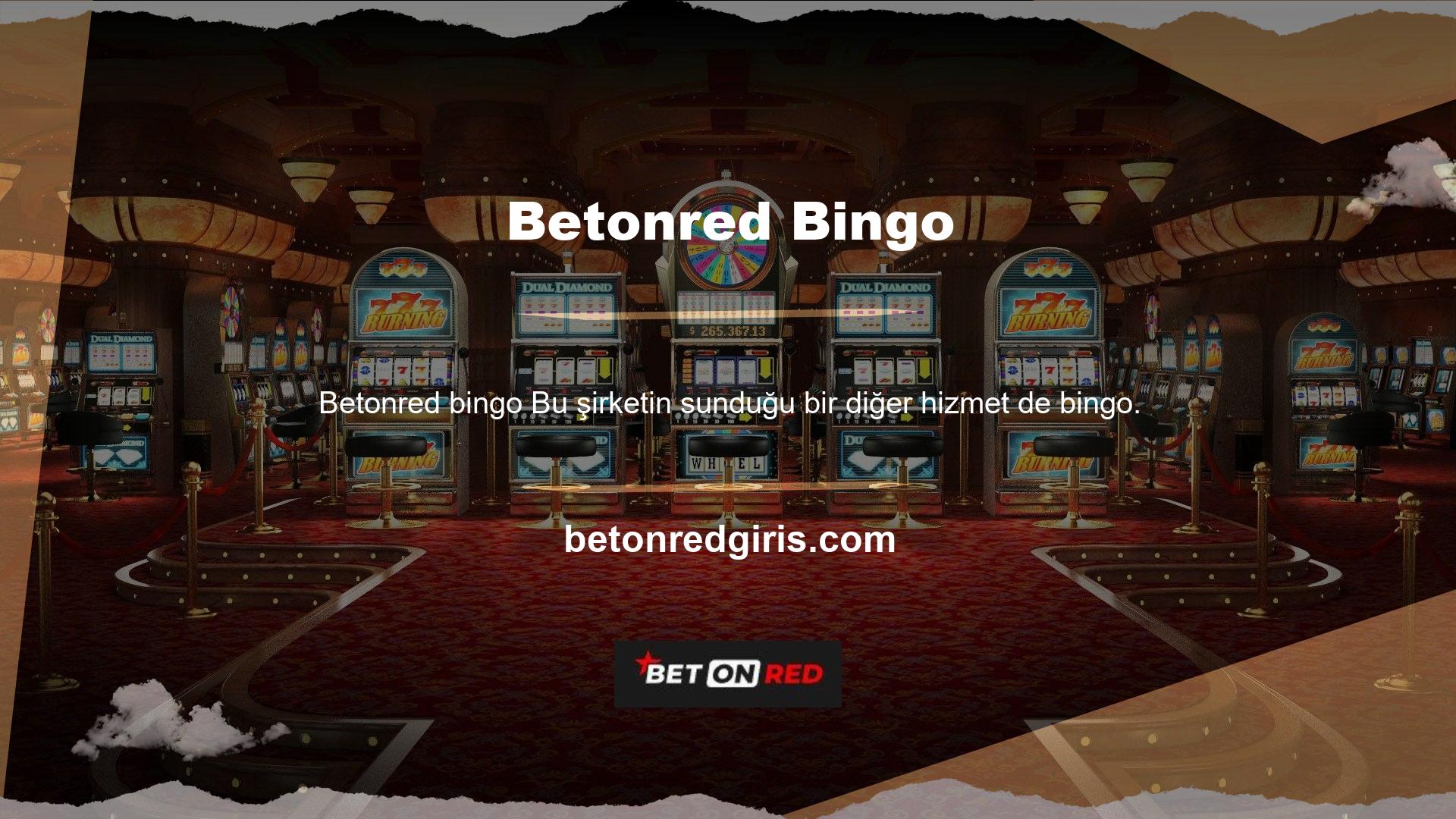 Betonred bingo